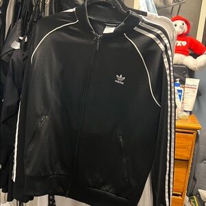 Adidas Men's Black Bomber Jacket